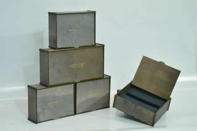 Фанерные коробки Obsidian стопка