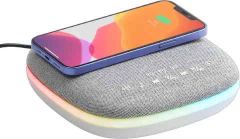 Bluetooth-колонка с беспроводной зарядкой и подсветкой Terrafonic